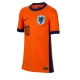 Țările de Jos Memphis Depay #10 Echipament de Fotbal Replică European 2024 Femei Acasa